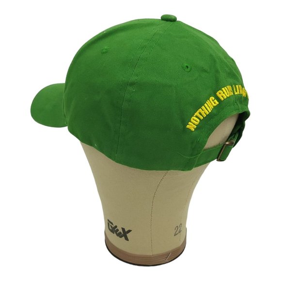 John Deere Owners Edition Tuck Strap Cap Nothing Runs Like A Deere Farmer Hat - Picture 10 of 12